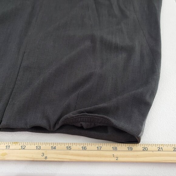 Koos of Course Mixed Media Leather Trim A Line Skirt Size 22W Boho Art To Wear - Picture 7 of 9